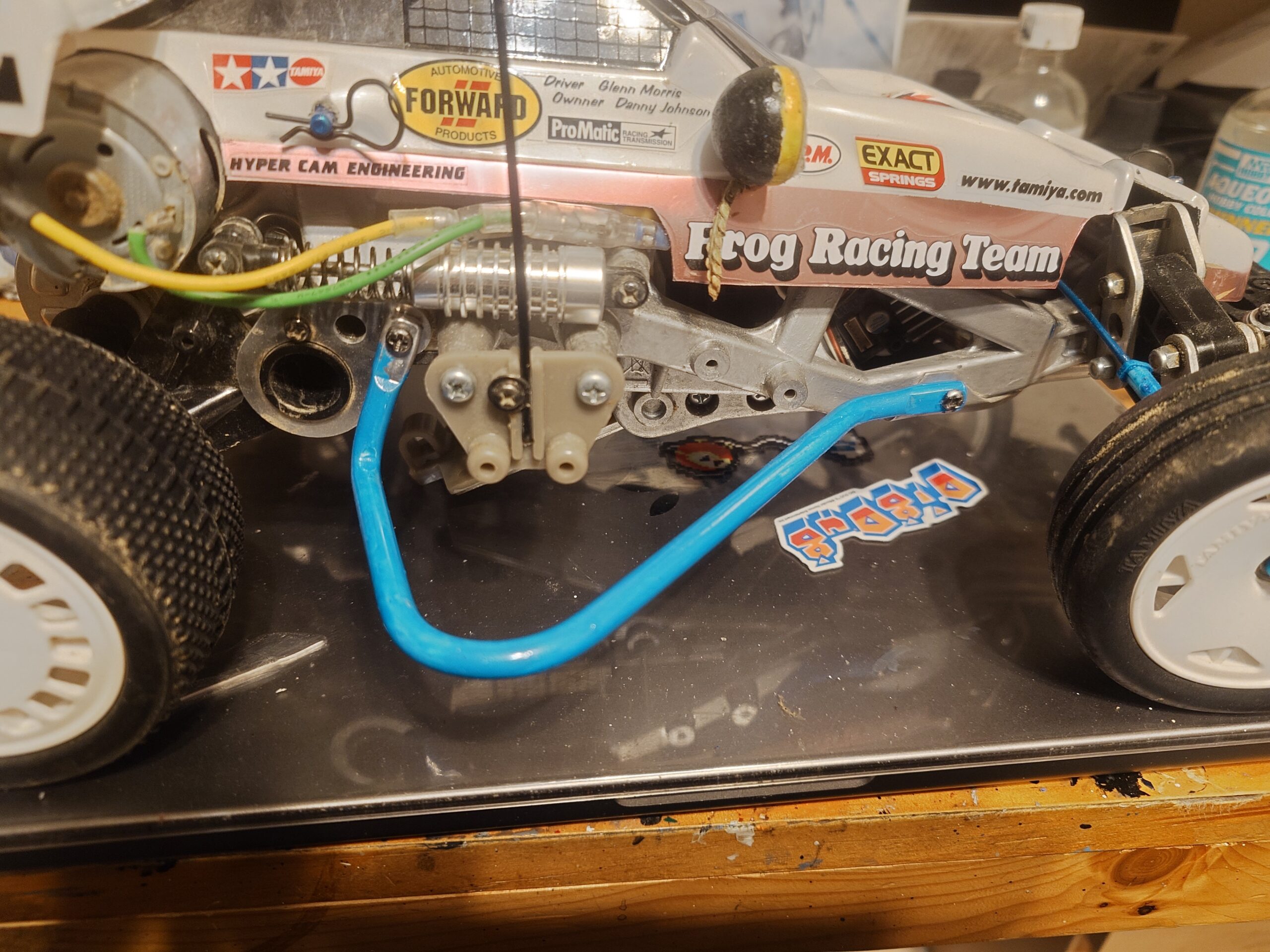 マイティフロッグ サイドガード装着