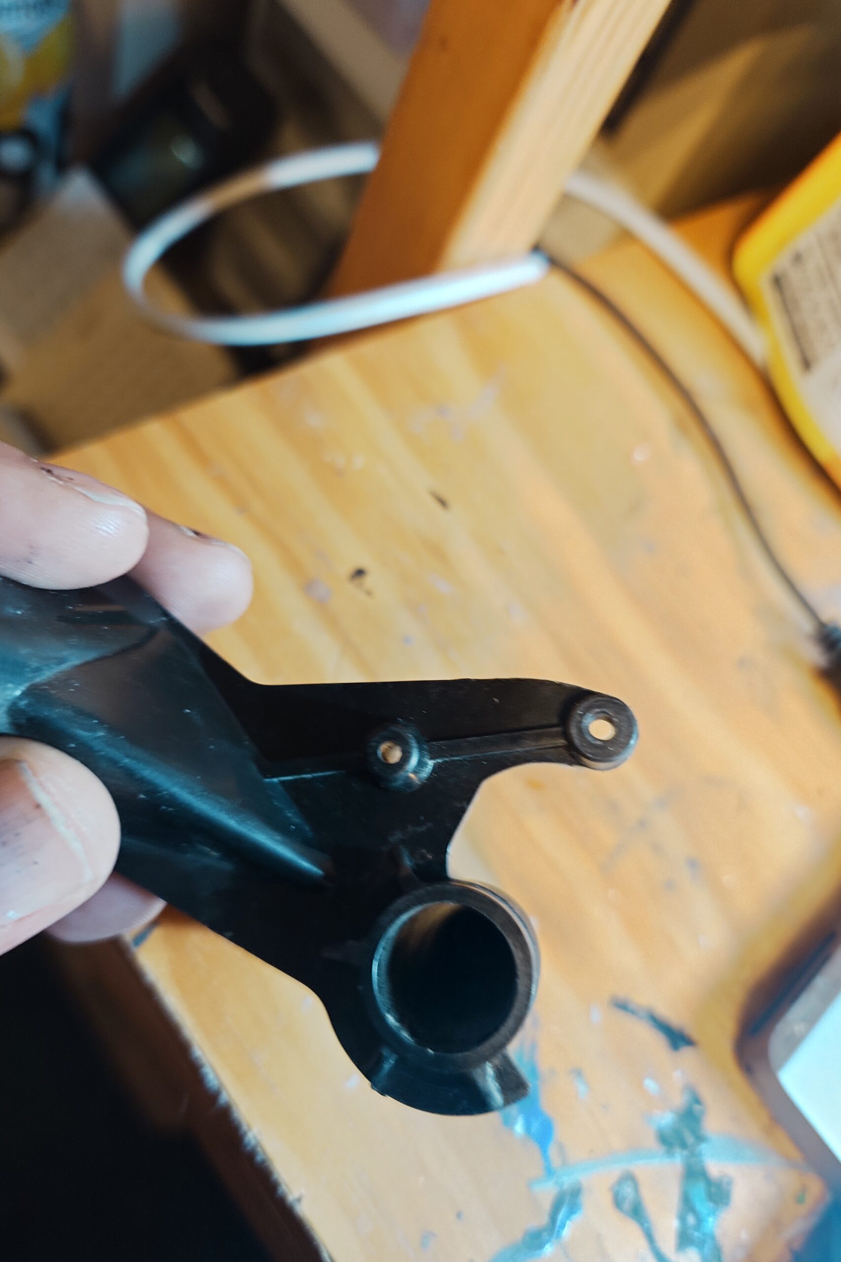 マイティフロッグ リアサスペンション周りの補強 その1