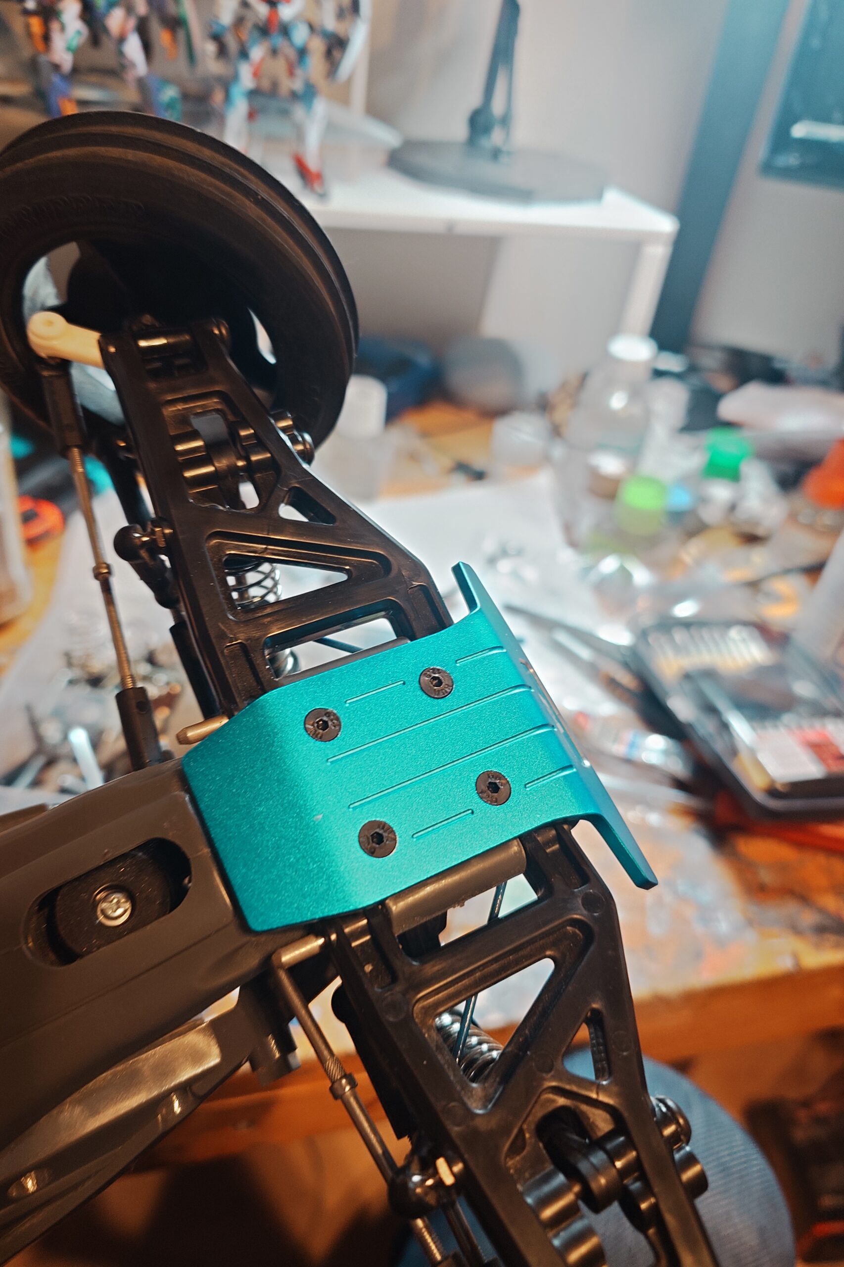 DT-03 フロントバンパーとギヤカバー 交換