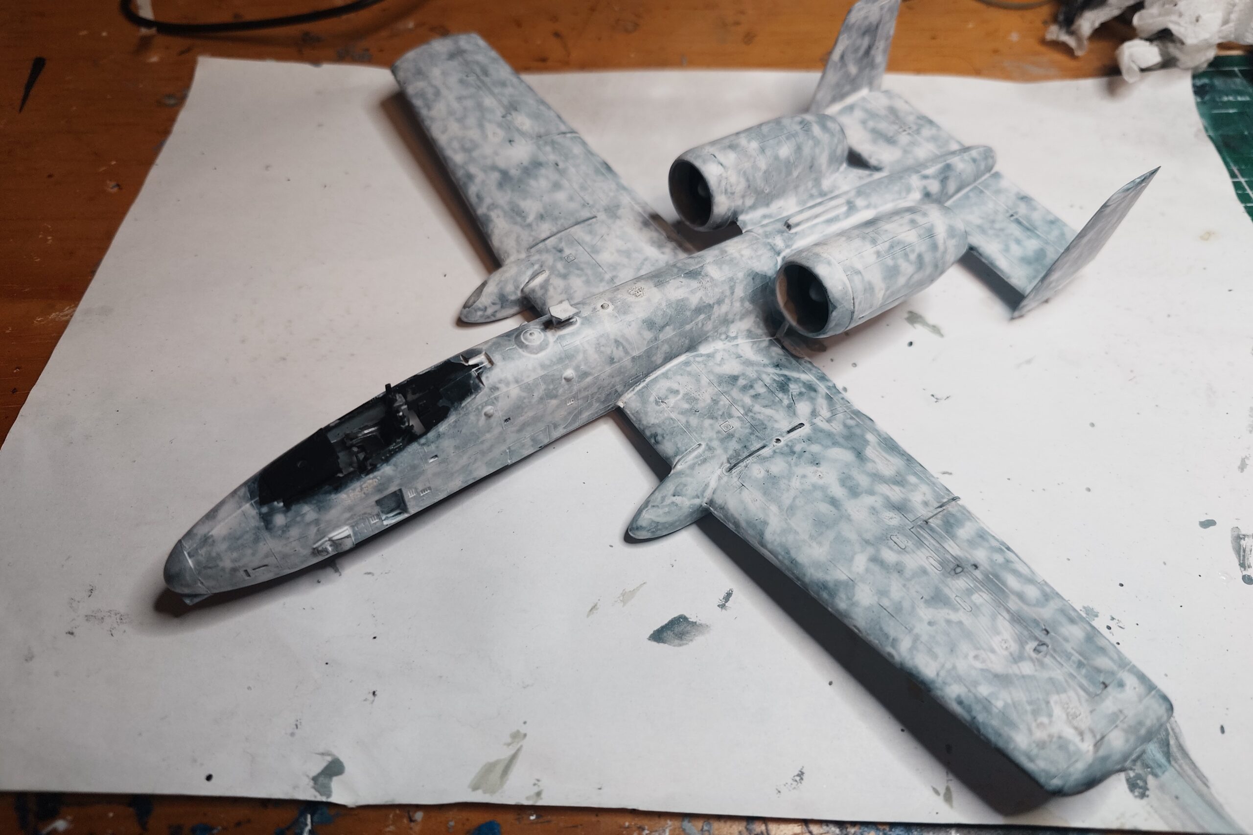 1/72 A-10C THUNDERBOLT II その2 完成